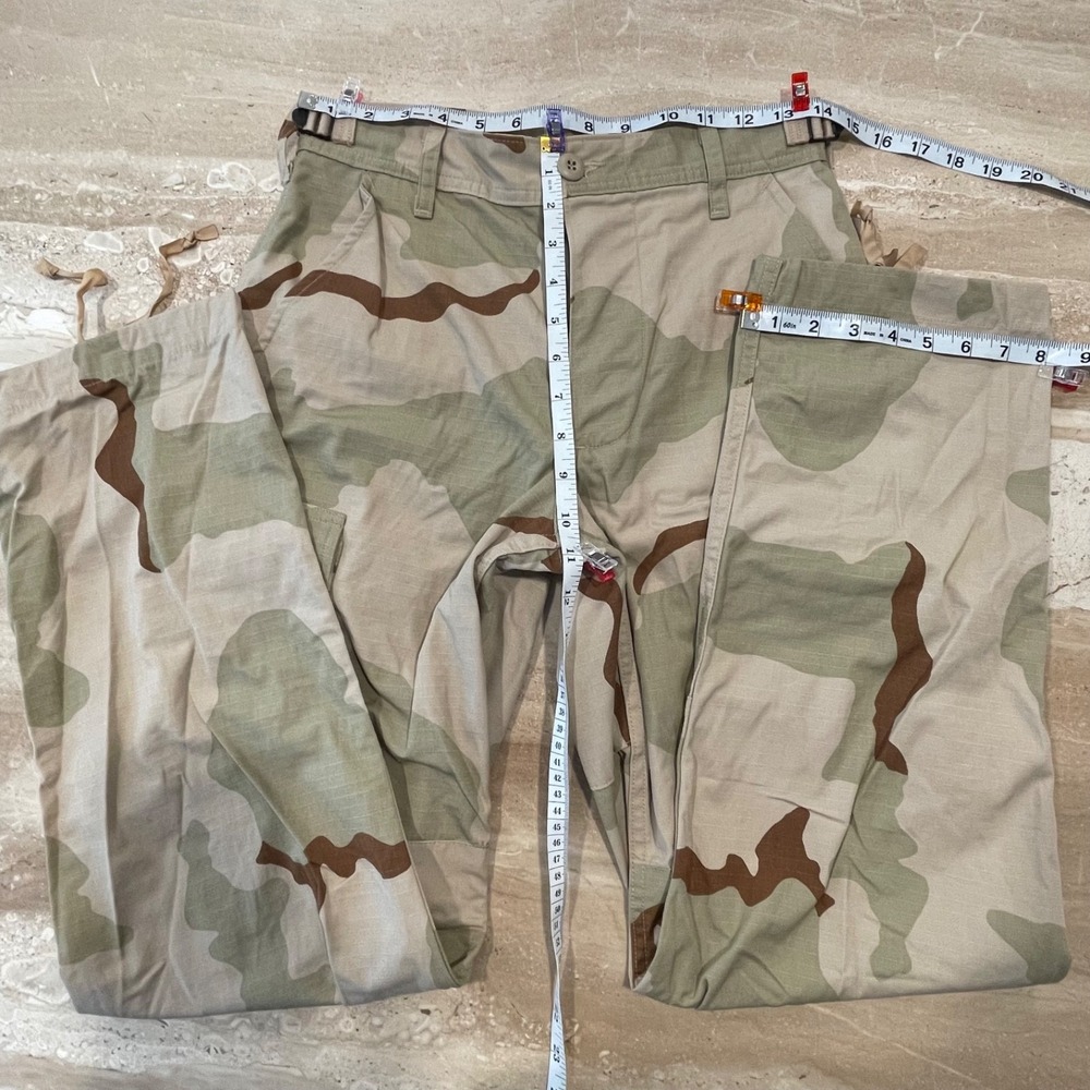 Military Trousers Desert Camouflage‎ Pants Mens XS Ripstop Combat Cargo Pockets - Picture 5 of 9